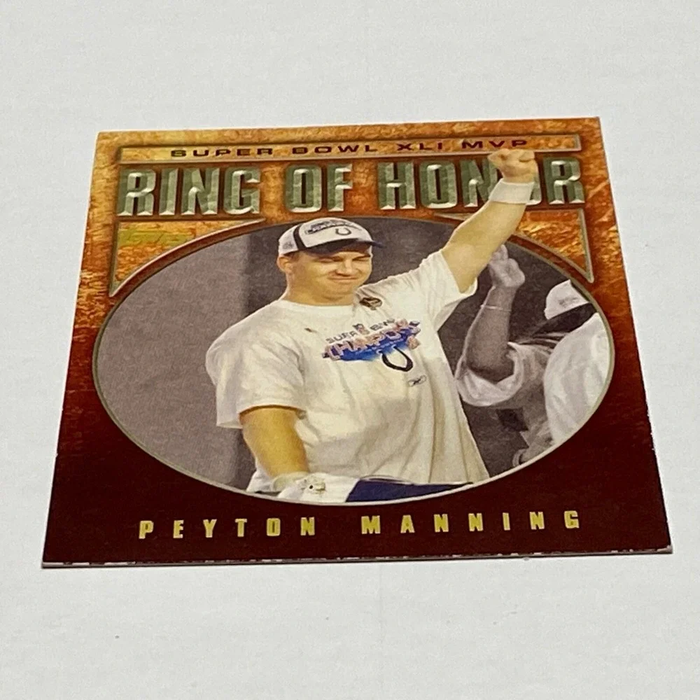 2006 Topps Peyton Manning Super Bowl XLI MVP Ring of Honor #RH41-PM Colts NFL